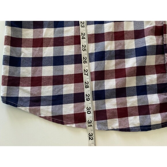 St. John's Bay Easy Care Button-Up Shirt Men's Size XXL Multicolor Check Collar - Picture 9 of 14